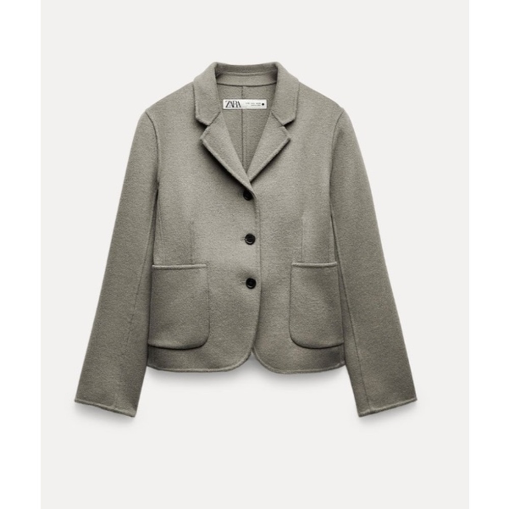 Zara gray blazer jacket
